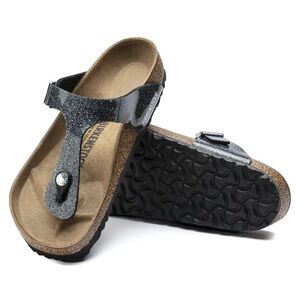 Birkenstock GIZEH Birko-Flor Black Sz 35